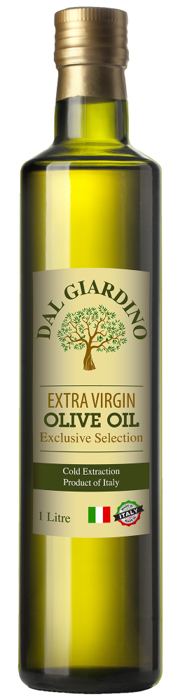 Packshot of Dal Giardino Extra Virgin Olive Oil